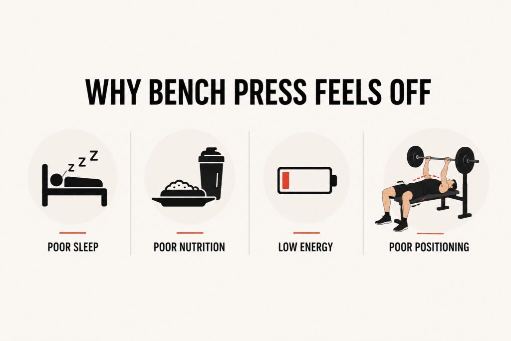 Bench-Press-Feels-Off-From-Poor-Sleep-Nutrition-Energy-And-Positioning